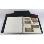 World (over 450), in 4 banknote albums, including France, Algeria, Italy, China, Pakistan, Russia,