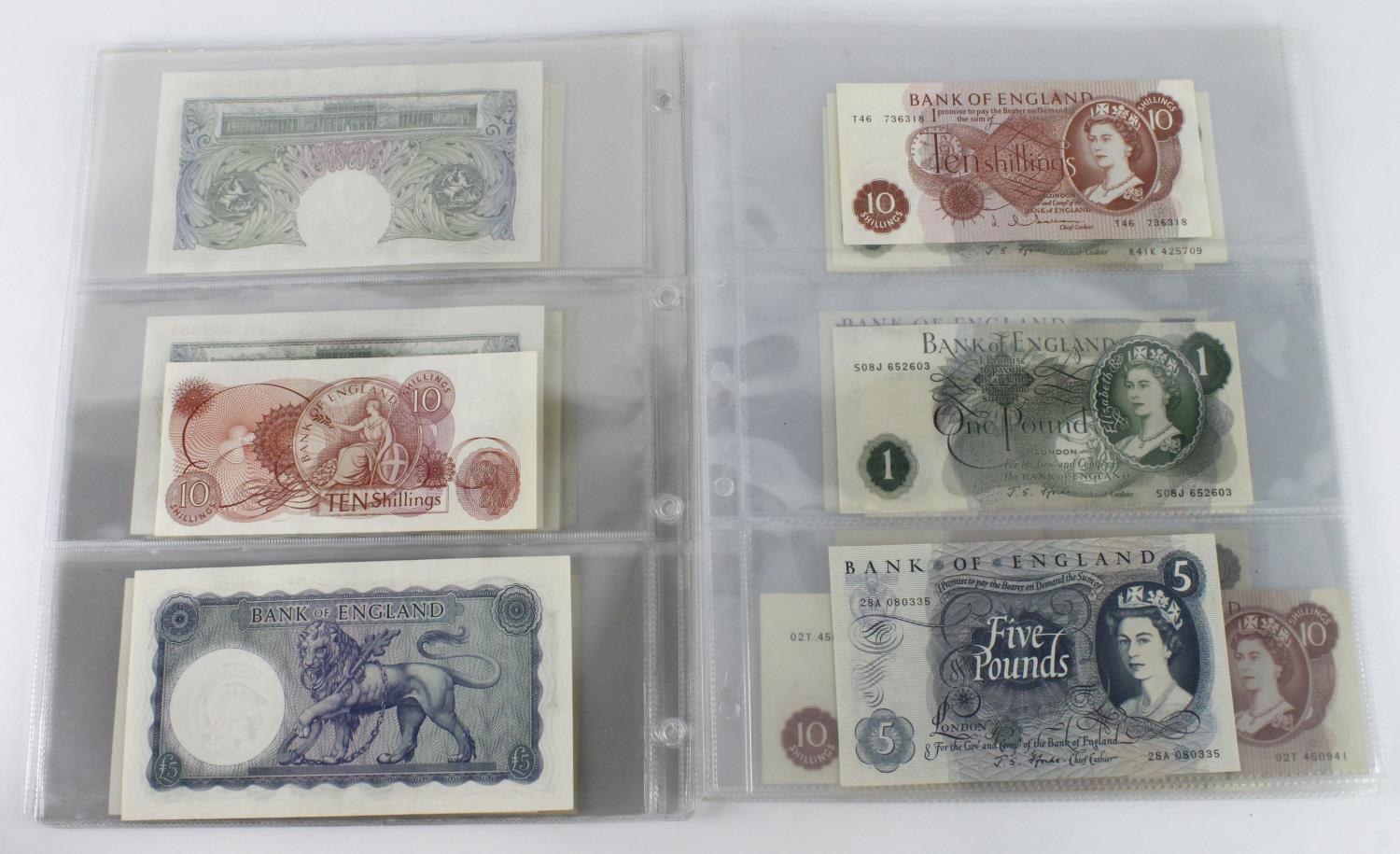 Bank of England (25), a high grade group, Peppiatt 10 Shillings and 1 Pound range including pre - Image 6 of 11
