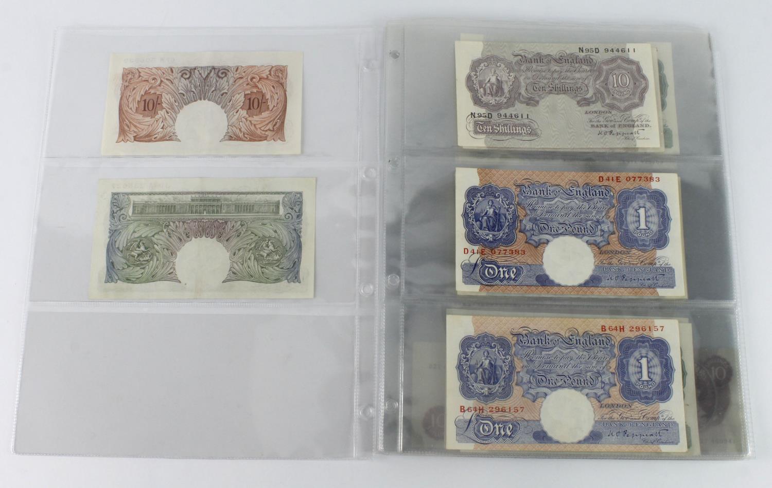 Bank of England (25), a high grade group, Peppiatt 10 Shillings and 1 Pound range including pre - Image 2 of 11