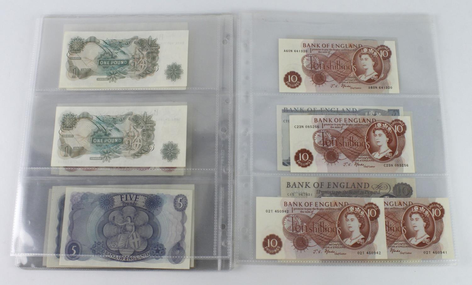 Bank of England (25), a high grade group, Peppiatt 10 Shillings and 1 Pound range including pre - Image 8 of 11