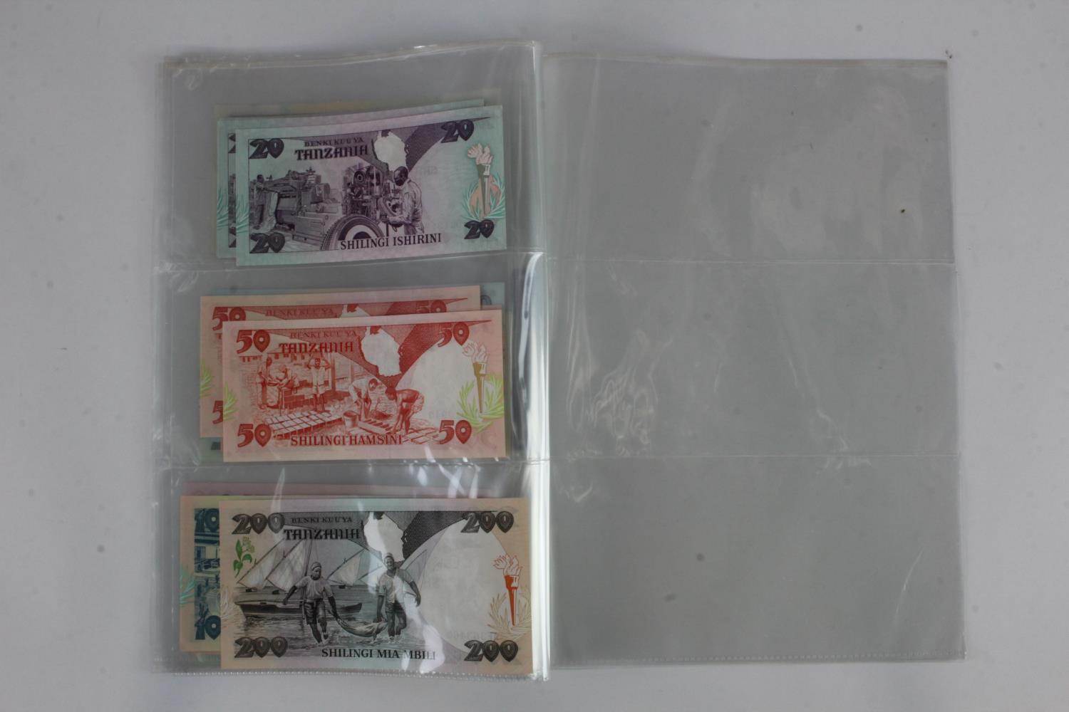 Tanzania (17), a collection of notes with no duplication, different signature and date varieties, 20 - Image 7 of 7