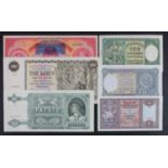 Slovakia (6), a collection of SPECIMEN notes comprising 100 Korun and 50 Korun dated 1940, 100 Korun
