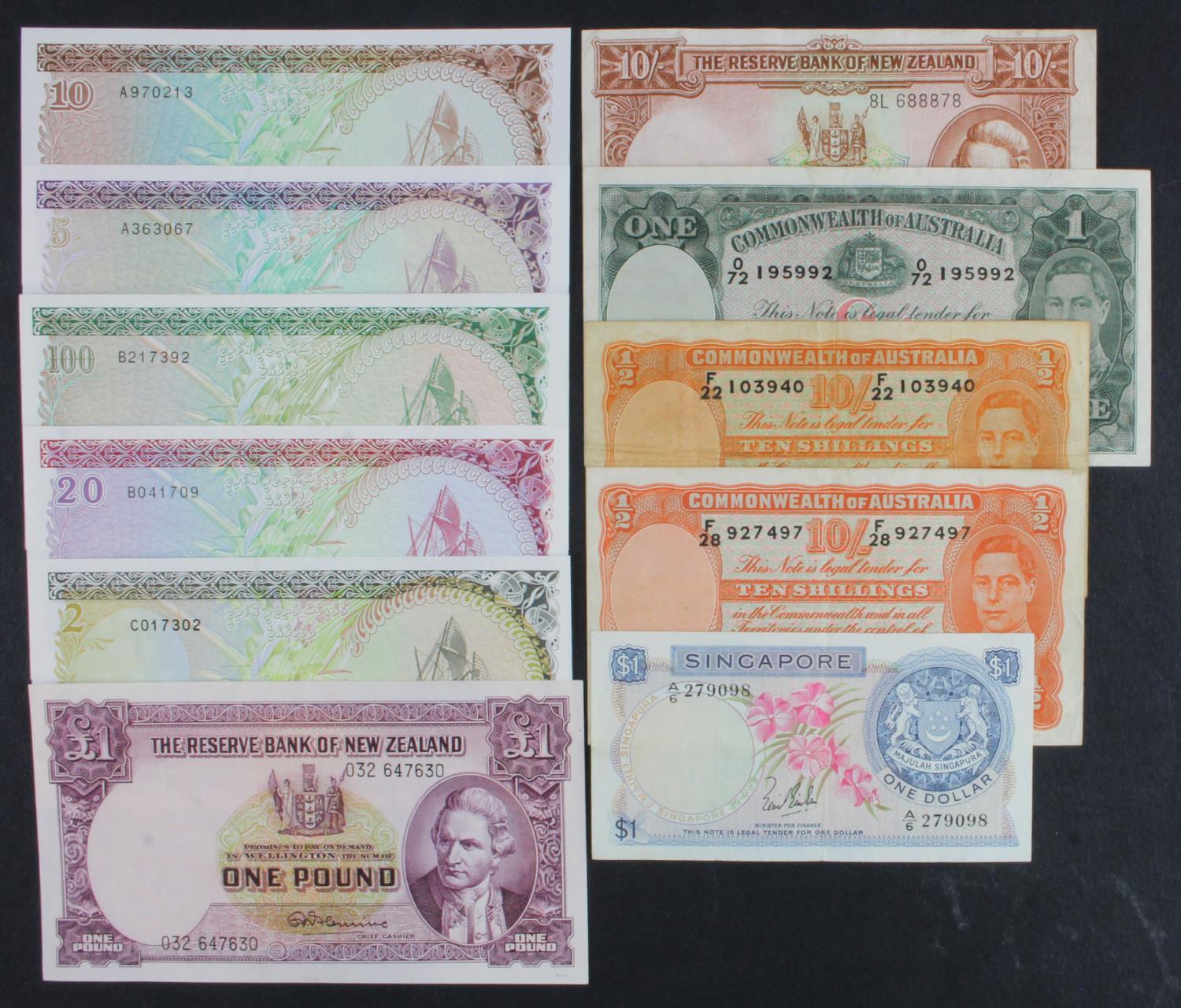 World (11), Australia 1 Pound and 10 Shillings issued 1938/1939 signed Sheehan & McFarlane, 10