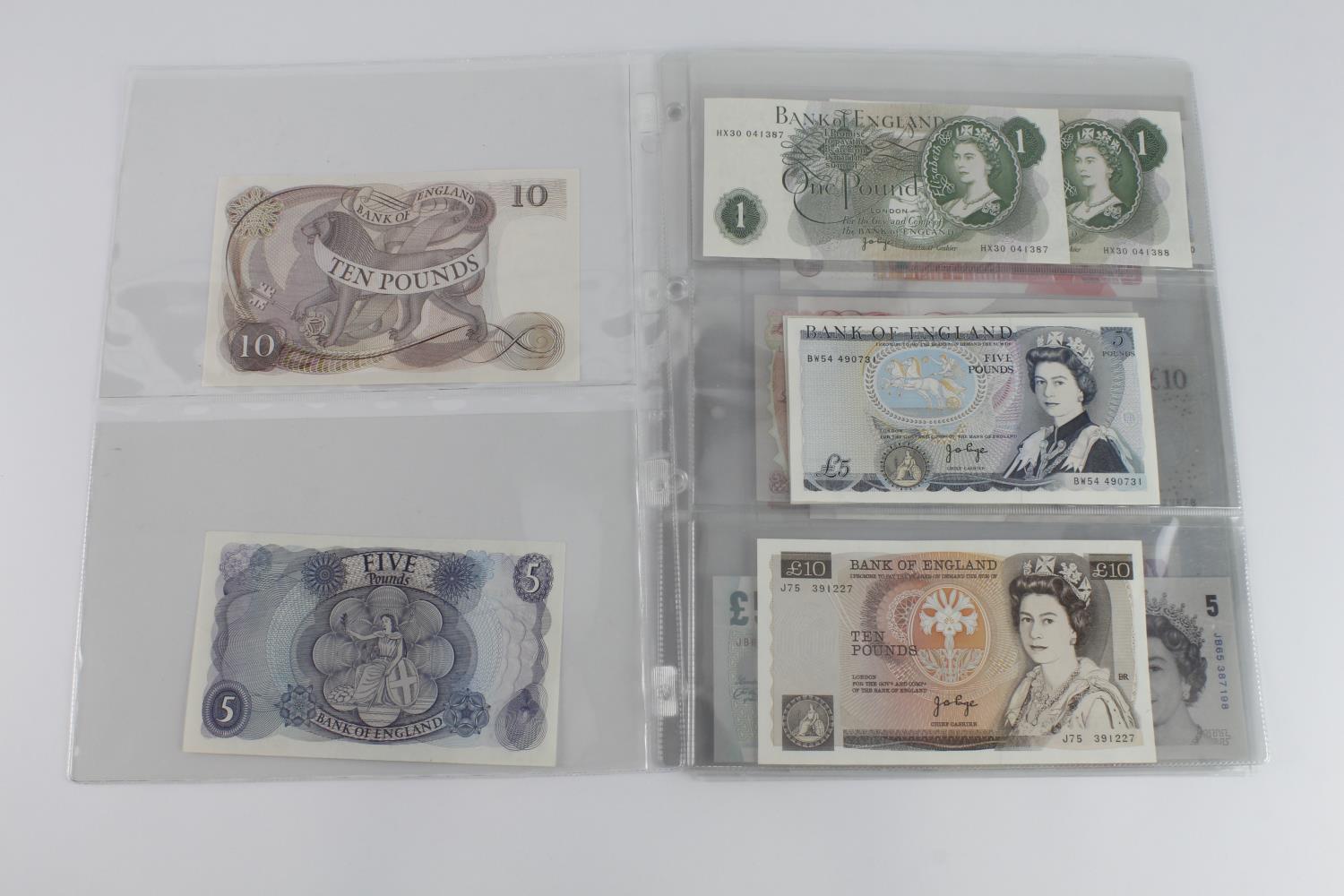 Bank of England (21), a group of Uncirculated notes, Fforde 10 Shillings, Page 10 Pounds, 5 - Image 2 of 7
