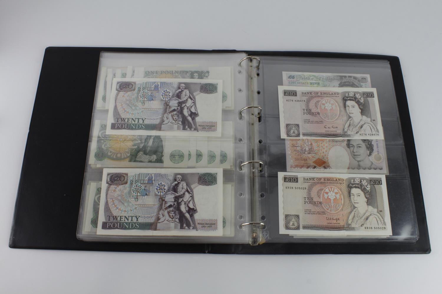Bank of England & Treasury in Hendon album (82), Bradbury 1 Pound, Warren Fisher 1 Pound, Peppiatt 1 - Image 19 of 23