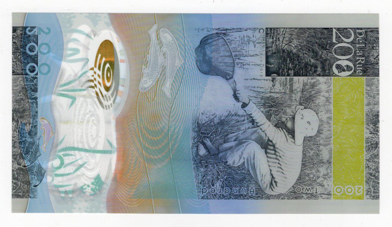 Test/Promotional note, De La Rue 200 innovating for the future, issued in 2013 commemorating 200 - Image 2 of 2