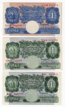 Catterns & Peppiatt 1 Pounds (3), Catterns 1 Pound (B225) issued 1930, serial N25 050947 (B225,