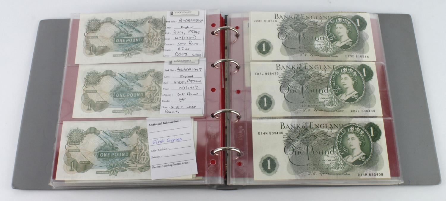 Bank of England & Treasury (61) plus a few cheques, collection in an album including Warren Fisher - Image 26 of 44