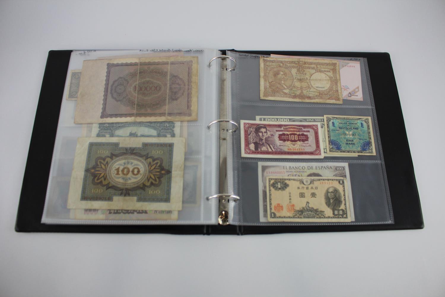 World in album (96), including Hong Kong, Netherland Indies, Libya, Qatar, Burma, Mozambique, USA, - Image 26 of 29