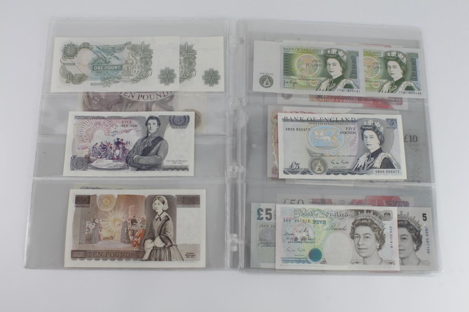 Bank of England (21), a group of Uncirculated notes, Fforde 10 Shillings, Page 10 Pounds, 5 - Image 3 of 7
