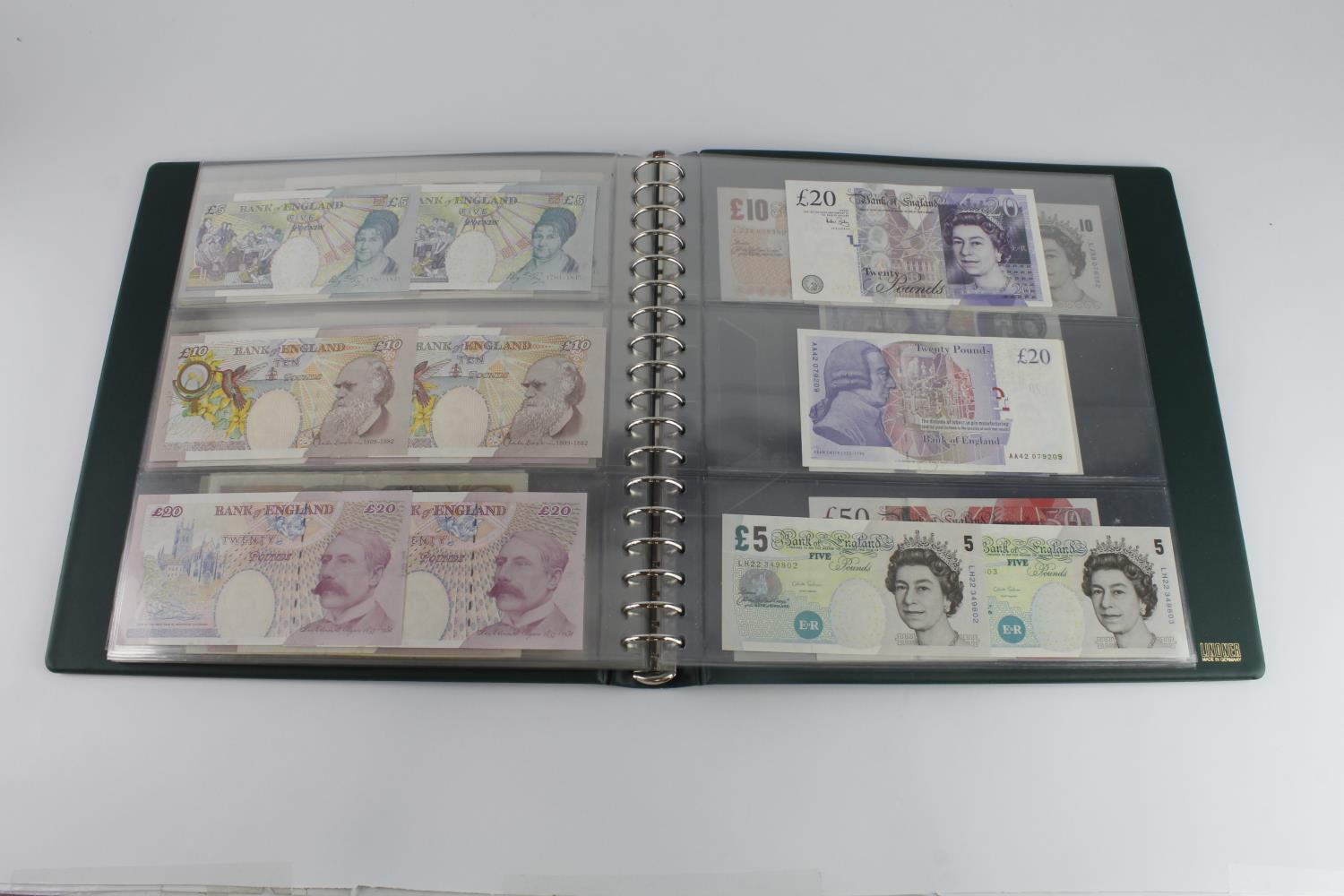 Bank of England & Treasury (101), a good collection in Lindner album, including Warren Fisher 1 - Image 19 of 24