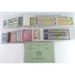 GB SPECIMEN Travellers Cheques (44), Barclays Bank Limited 5 Pounds (1940's), Commercial Bank of