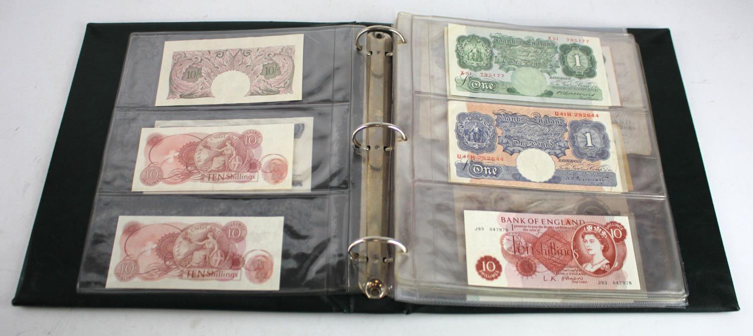 Bank of England & Treasury (57), a collection in album with a good range of FIRST RUN notes, some - Image 3 of 24