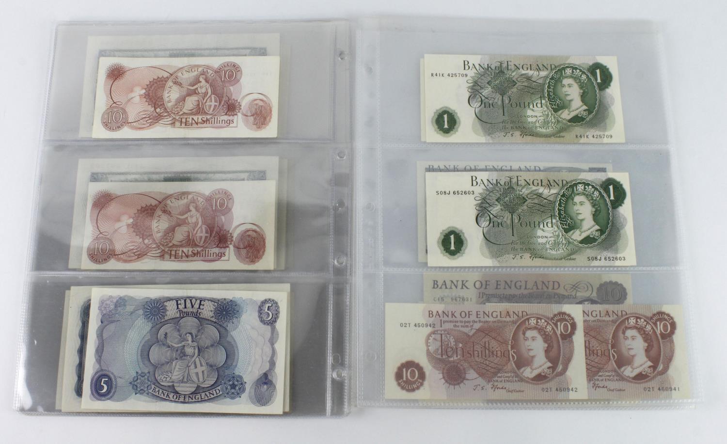 Bank of England (25), a high grade group, Peppiatt 10 Shillings and 1 Pound range including pre - Image 7 of 11