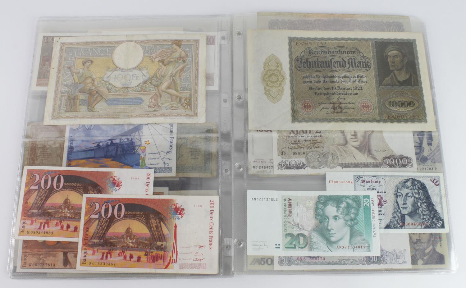 World, Europe (56), in album sleeves including Albania 100 Franga, Belgium 500 Francs, Malta 5 Liri, - Image 8 of 16