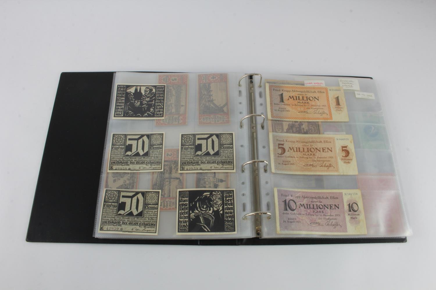 Germany (52) plus a few America Scrip notes etc., including Memel 1/2 Mark and 5 Mark, German - Image 16 of 27