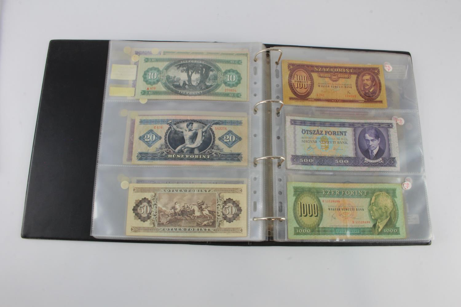 Hungary (52), collection in album, issues from 1840's to 1990's, including a group of B-Pengo - Image 22 of 31