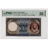 Egypt 1 Pound dated 19th May 1948, signed Leith-Ross, serial J/101 522894 (BNB B121f, Pick22d) in