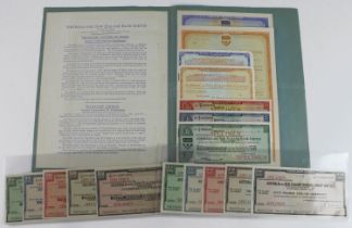 Australia & New Zealand Bank Limited, a booklet dated 1952 containing SPECIMEN Letters of Credit,