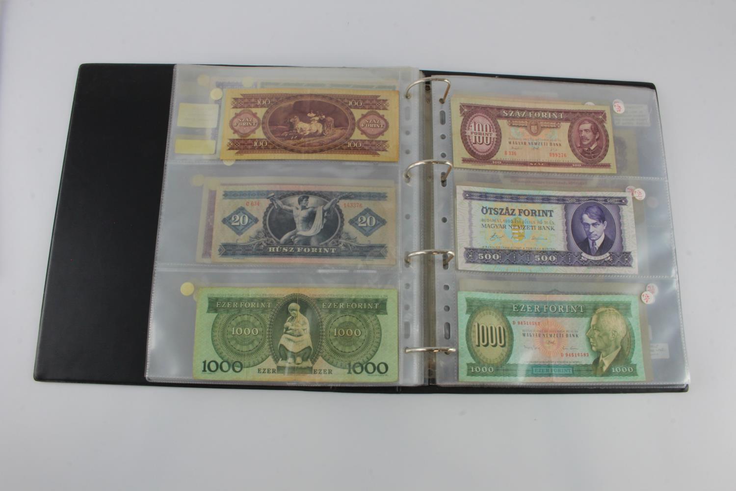 Hungary (52), collection in album, issues from 1840's to 1990's, including a group of B-Pengo - Image 23 of 31