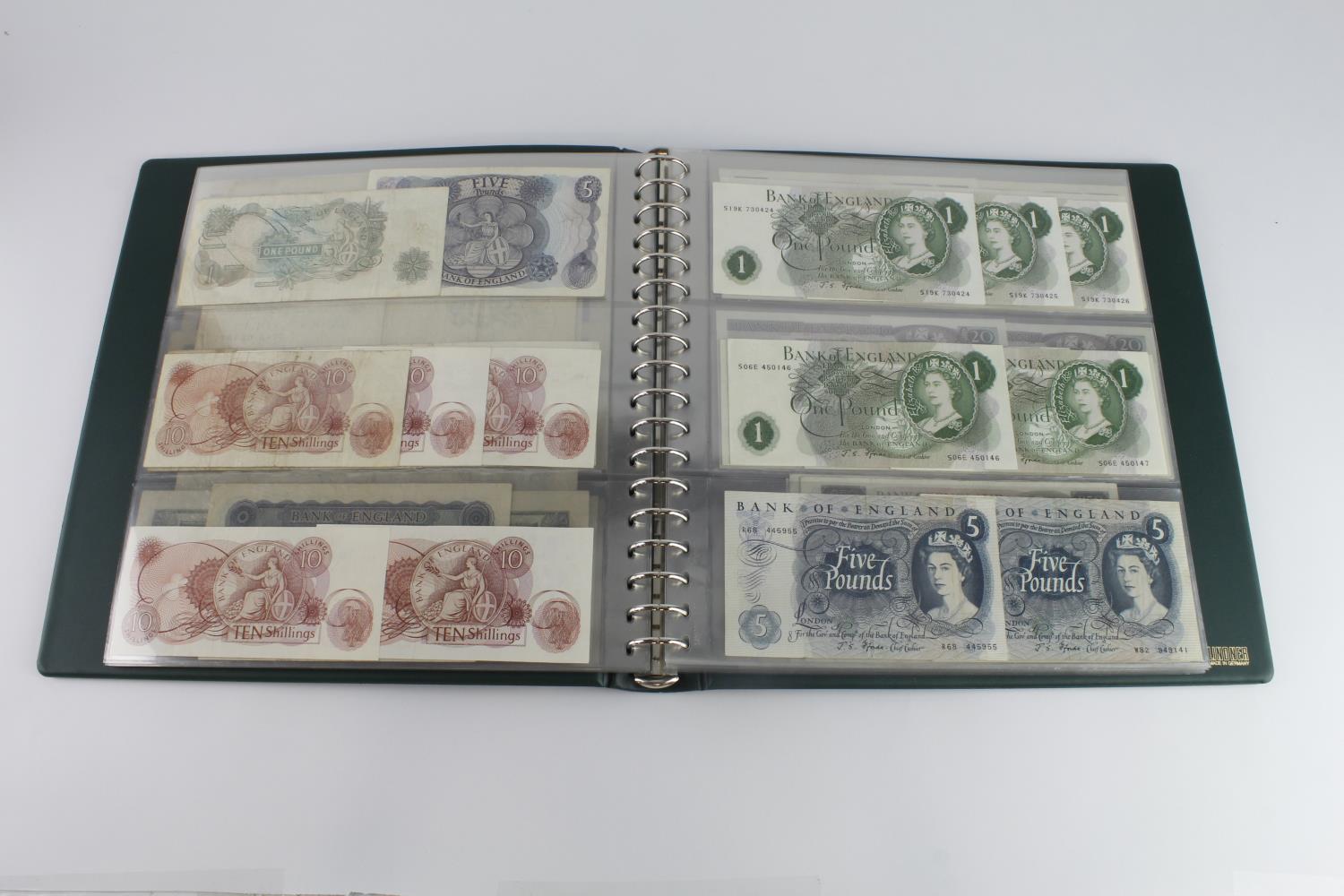 Bank of England & Treasury (101), a good collection in Lindner album, including Warren Fisher 1 - Image 11 of 24