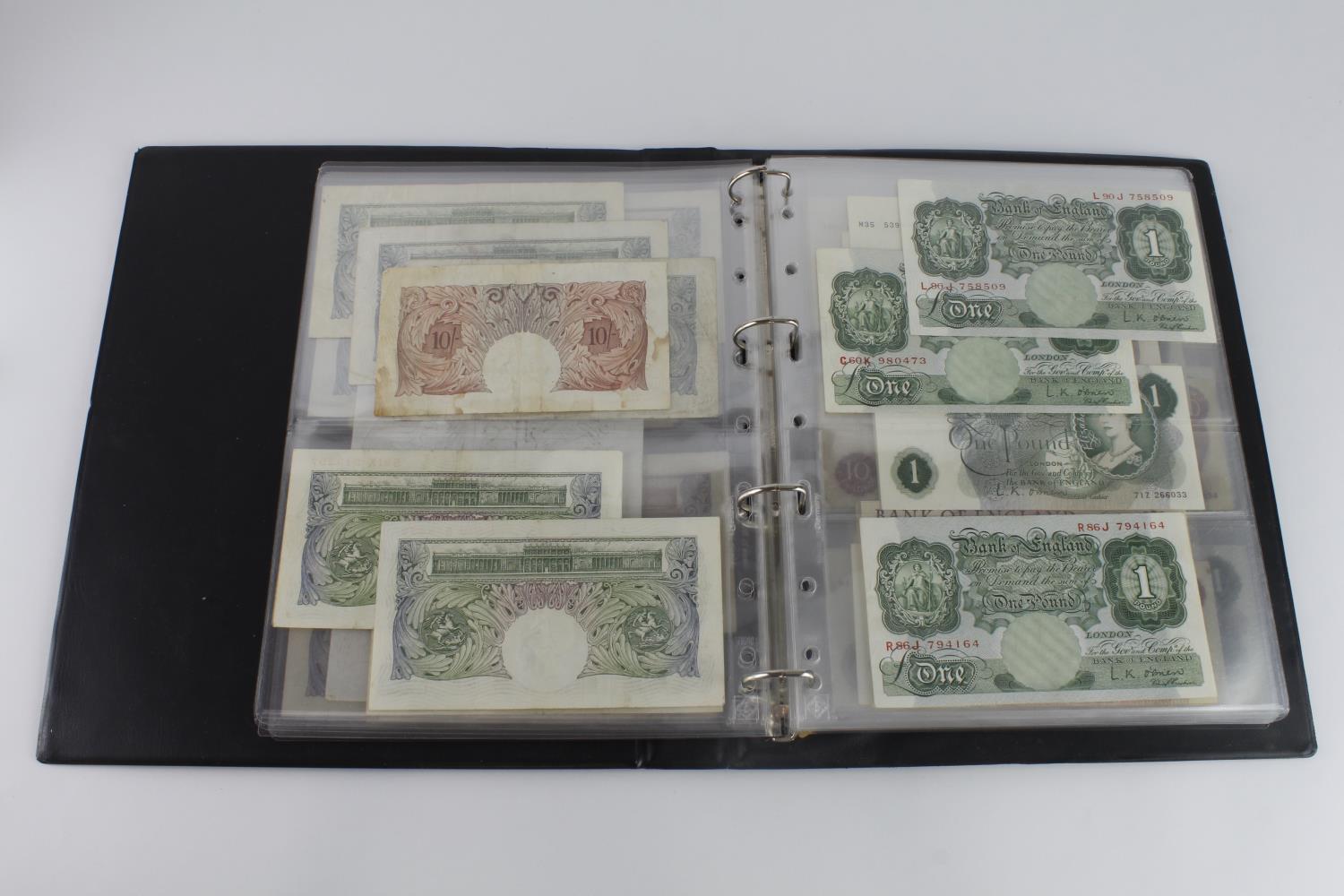 Bank of England & Treasury in Hendon album (82), Bradbury 1 Pound, Warren Fisher 1 Pound, Peppiatt 1 - Image 8 of 23