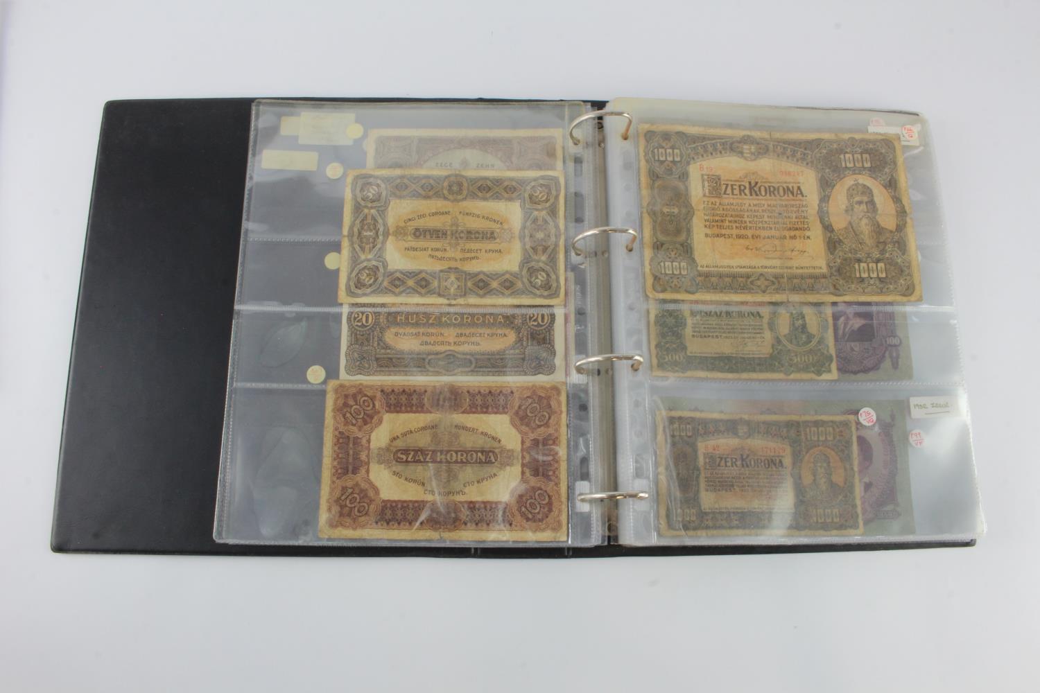 Hungary (52), collection in album, issues from 1840's to 1990's, including a group of B-Pengo - Image 6 of 31