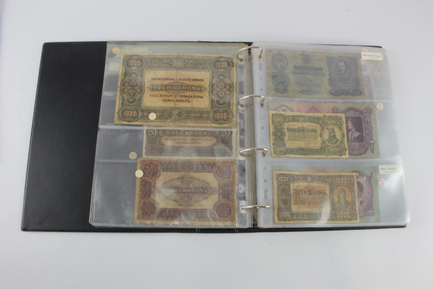 Hungary (52), collection in album, issues from 1840's to 1990's, including a group of B-Pengo - Image 7 of 31