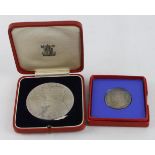 British Commemorative Medals (2): George V Jubilee 1935, official Royal Mint large and small