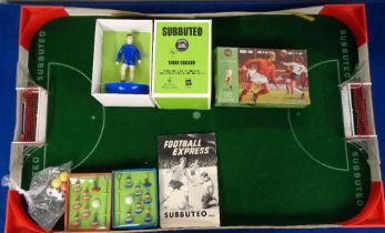 Football, Subbuteo, 'Football Express' table top five-a-side version of the iconic game, appears