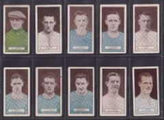 Cigarette cards, Pattreiouex, Footballer Series (Brown Caption) (44/100) (most with slight faults,