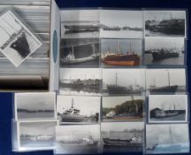 Photographs, Danish Shipping Companies, 320+ postcards sized images listed A-Z showing Danish