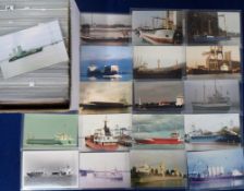Photographs, German Shipping Companies, 330+ postcard sized images of sea and coastal ships to