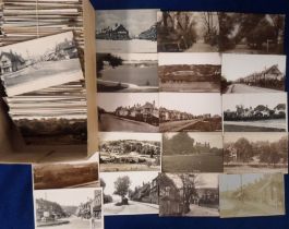 Postcards, Surrey, approx. 500 cards to include an interesting selection of towns, villages, hotels,