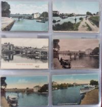 Postcards, Berks, a Reading and District selection of approx. 170 cards, and modern photos of buses.