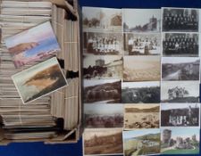 Postcards, Wales, 1300+ cards to include over 300 cards of Aberystwyth and the surrounding area.