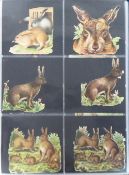 Ephemera, Scraps and Lithographs, Rabbits and Hares, 200+ late 19th early 20thC items. Subjects