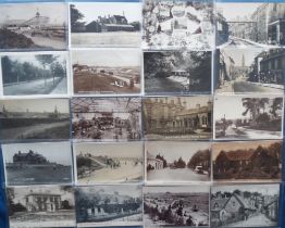 Postcards, Topographical, a Lincolnshire collection of approx. 45 cards with RPs of Beacon Lane