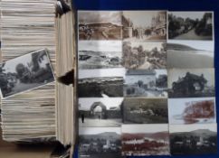 Postcards, Devon, approx. 1050 cards to include Barnstaple, Maidencombe, Princetown, Stockland,