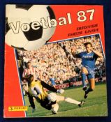 Trade sticker album, Panini, 'Voetbal 87 Eredivisie' (Holland), complete inc. Ajax, Feyenoord, P.S.V