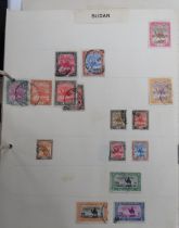Stamps, All world collection, used, housed in 2 bulging lever arch files, sorted into countries,