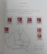 Stamps, Australia used collection in 3 Senator albums, 1920s-1960s, to include shade and postmark
