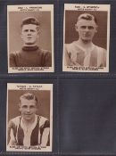 Trade cards, British Chewing Sweets (Oh Boy Gum), Photos of Footballers, Notts County, three
