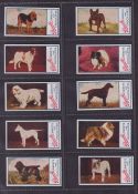 Trade cards, two sets, Pascall's, Dogs (18 cards) (vg) & Peterkin, English Sporting Dogs, 'M'