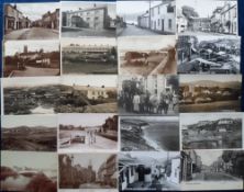 Postcards, Devon, a selection of approx. 77 cards with many good RPs of Harbour Hope Cove,