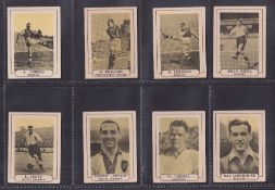 Trade cards, Wilkinson & Co Ltd, Popular Footballers, 'M' size (set, 25 cards) includes Stanley