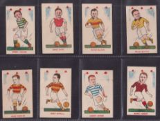 Trade cards, Kiddy's Favourites, Popular Players (Shamrocks on Front, Footballers) (set, 52