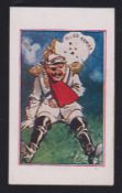 Trade card, Herbert Land, Army Pictures, Cartoons etc, type card, 'Allied Armies' (gd) (1)