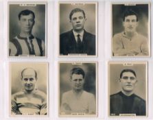 Cigarette cards, Phillips, Footballers 'L' size (mixed backs), 17 cards, all Footballers, inc.