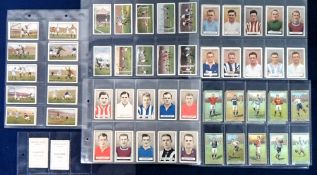 Cigarette & trade cards, Football, a selection of approx. 280 cards, various issuers & series,